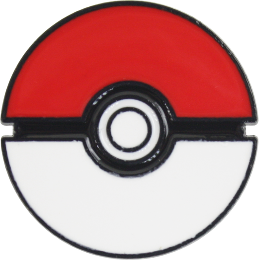 Square Deal Recordings & Supplies - Enamel Pin - Pokemon - Pokeball