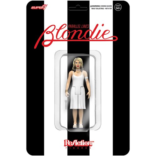 Blondie Debbie Harry Parallel Lines 3 3/4-Inch ReAction Figure