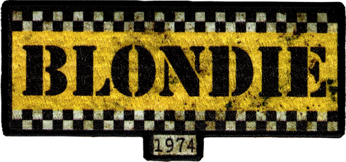 Square Deal Recordings & Supplies - Patch - Blondie - "1974" Taxi Logo