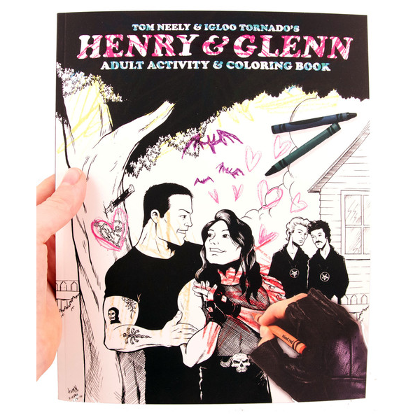 Microcosm Publishing - Henry & Glenn Adult Activity & Coloring Book