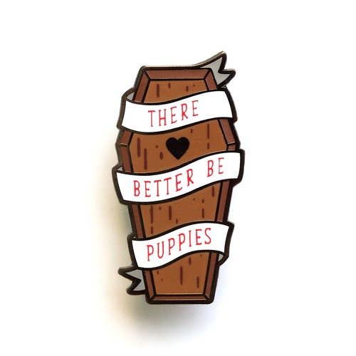 LuxCups Creative - Better Be Puppies Pin