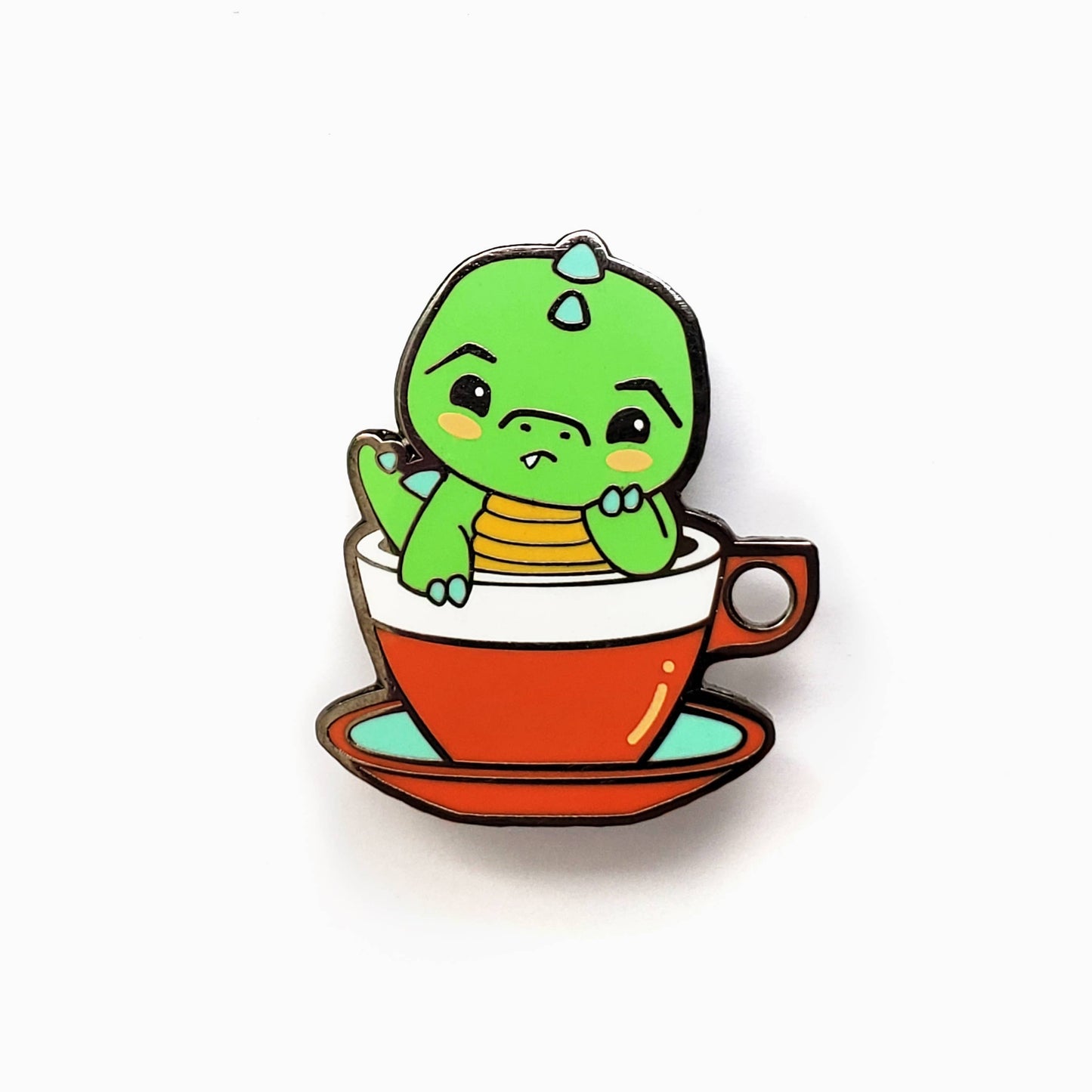 LuxCups Creative - Green Tea Rex Pin (ON SALE!)