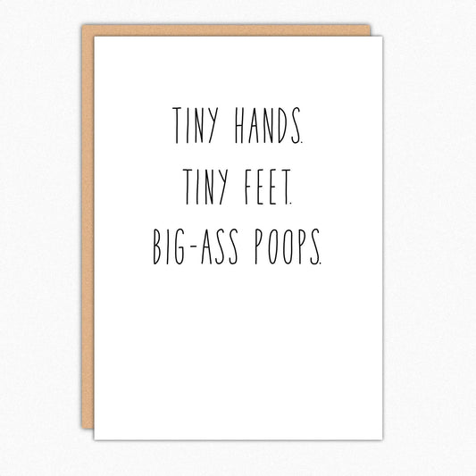 In A Nutshell Studio - Tiny Hands Tiny Feet Big Ass Poops IN304