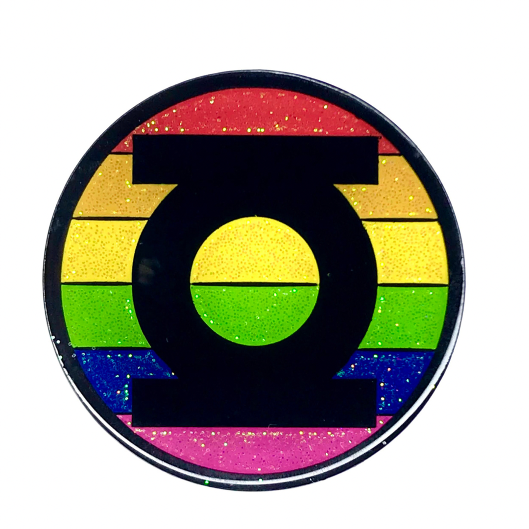 Geeky And Kinky - Symbol Of Light Pride Enamel Pin