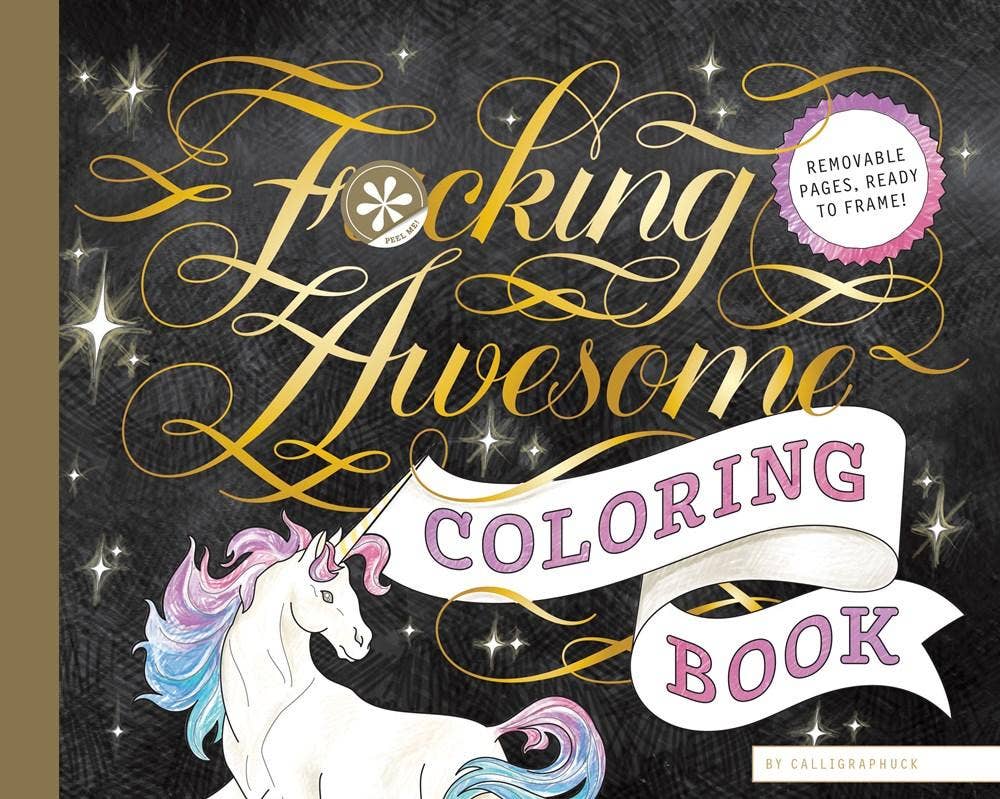 Microcosm Publishing - Fucking Awesome Coloring Book