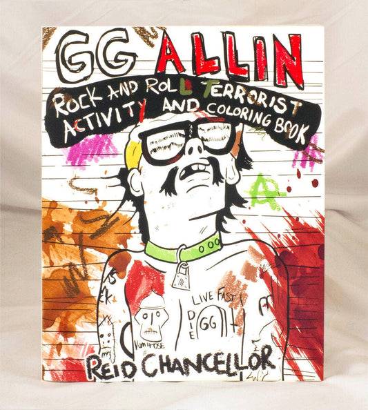 Microcosm Publishing - GG Allin: Rock and Roll Terrorist Activity & Coloring Book