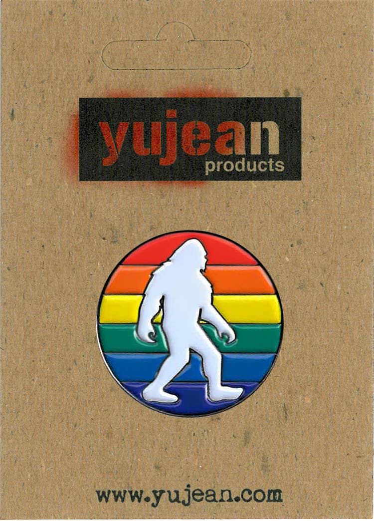Yujean - E1195 Sasquatch Pride Enamel Pin