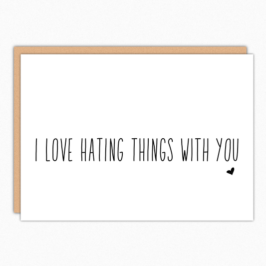In A Nutshell Studio - I Love Hating Things With You IN161