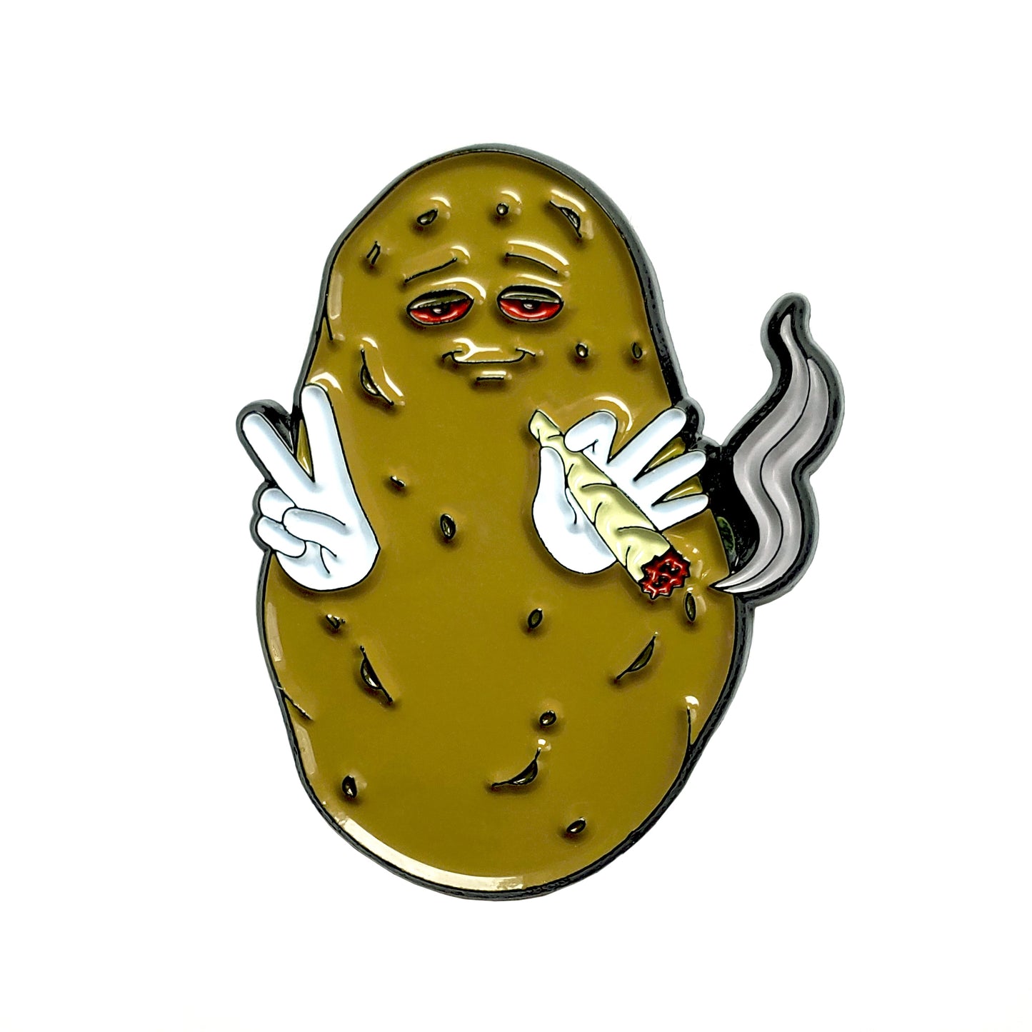 Baked Potato Enamel Pin