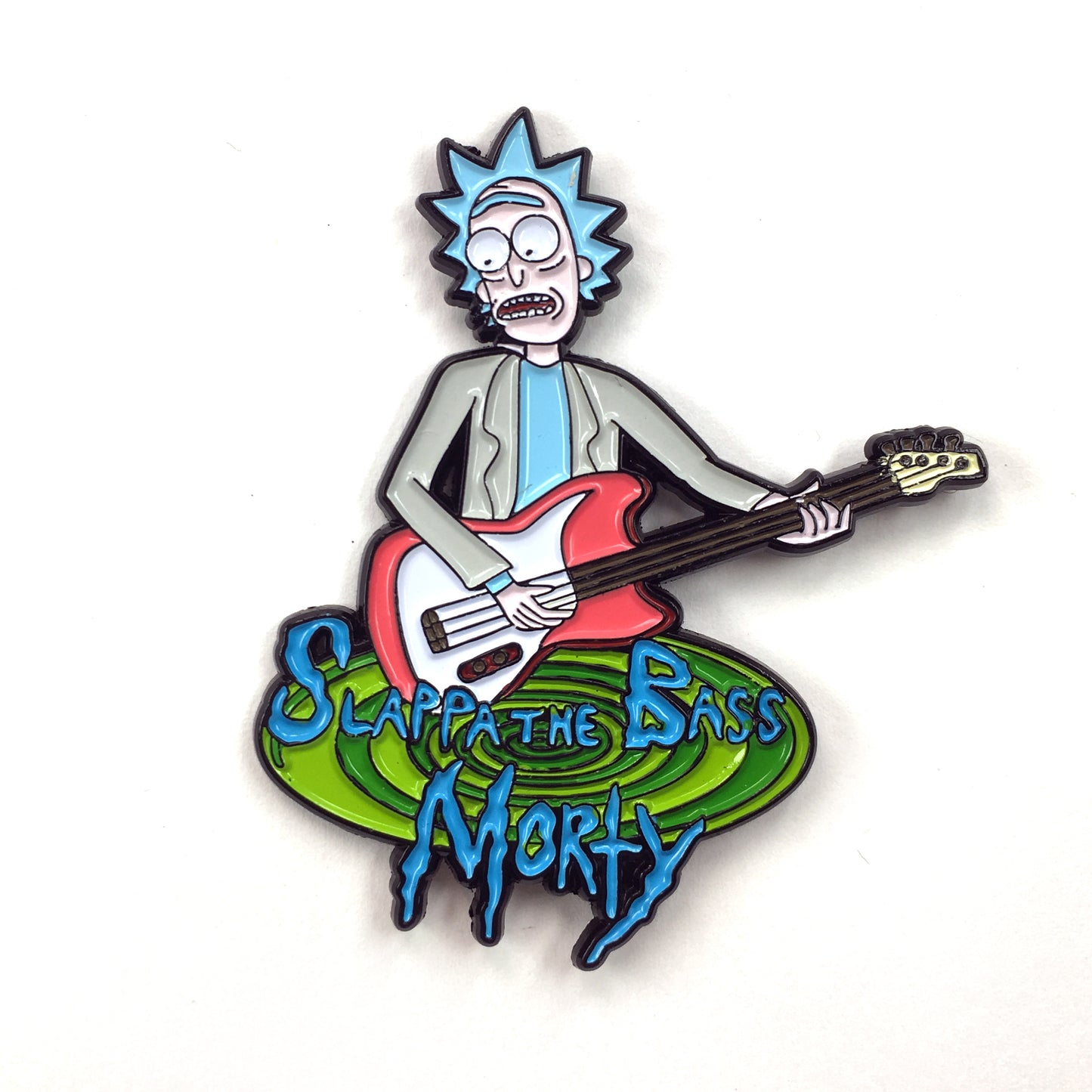 Slappa the Bass Rick and Morty Enamel Pin