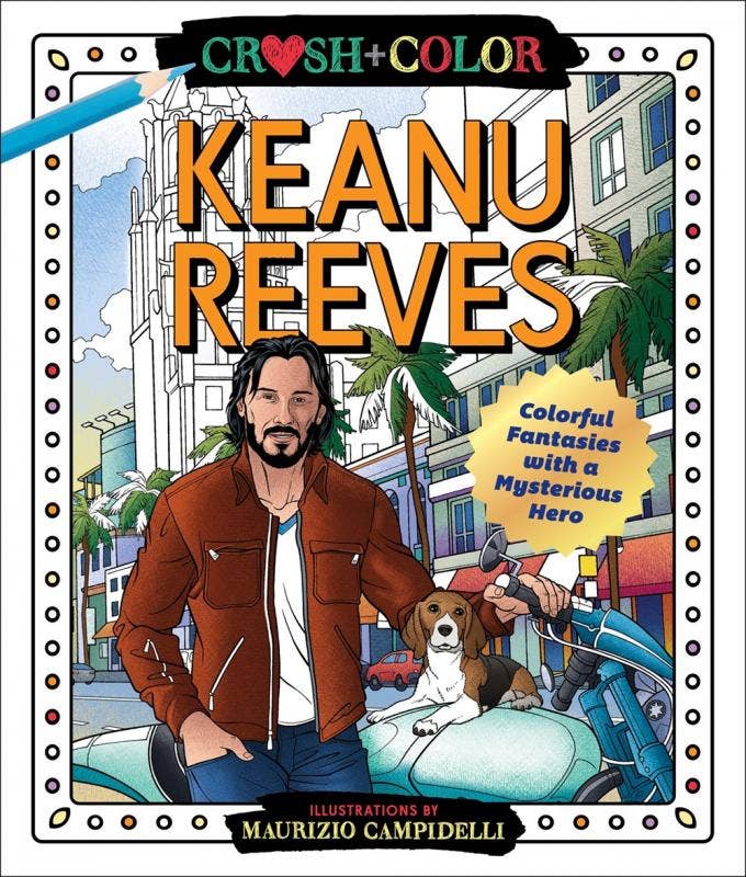 Microcosm Publishing - Keanu Reeves: Colorful Fantasies With a Mysterious Hero