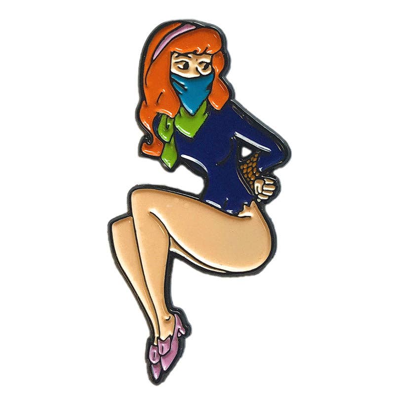 Geeky And Kinky - The Red Head Enamel Pin