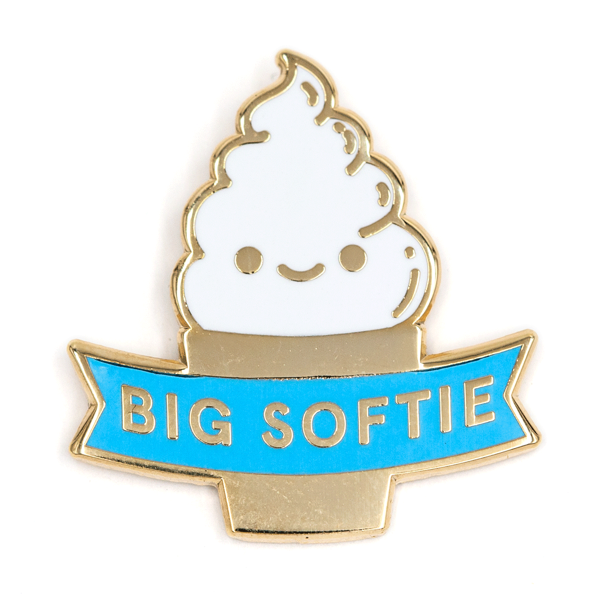 These Are Things - Big Softie Enamel Pin
