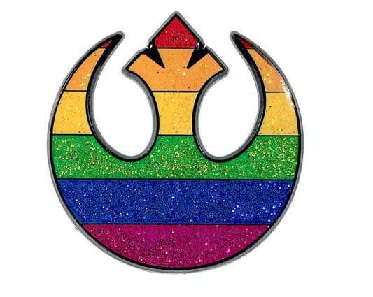 Geeky And Kinky - Rebel Pride Enamel Pin