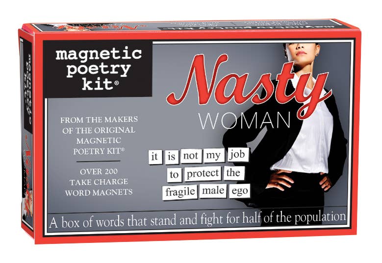 Magnetic Poetry - Nasty Woman